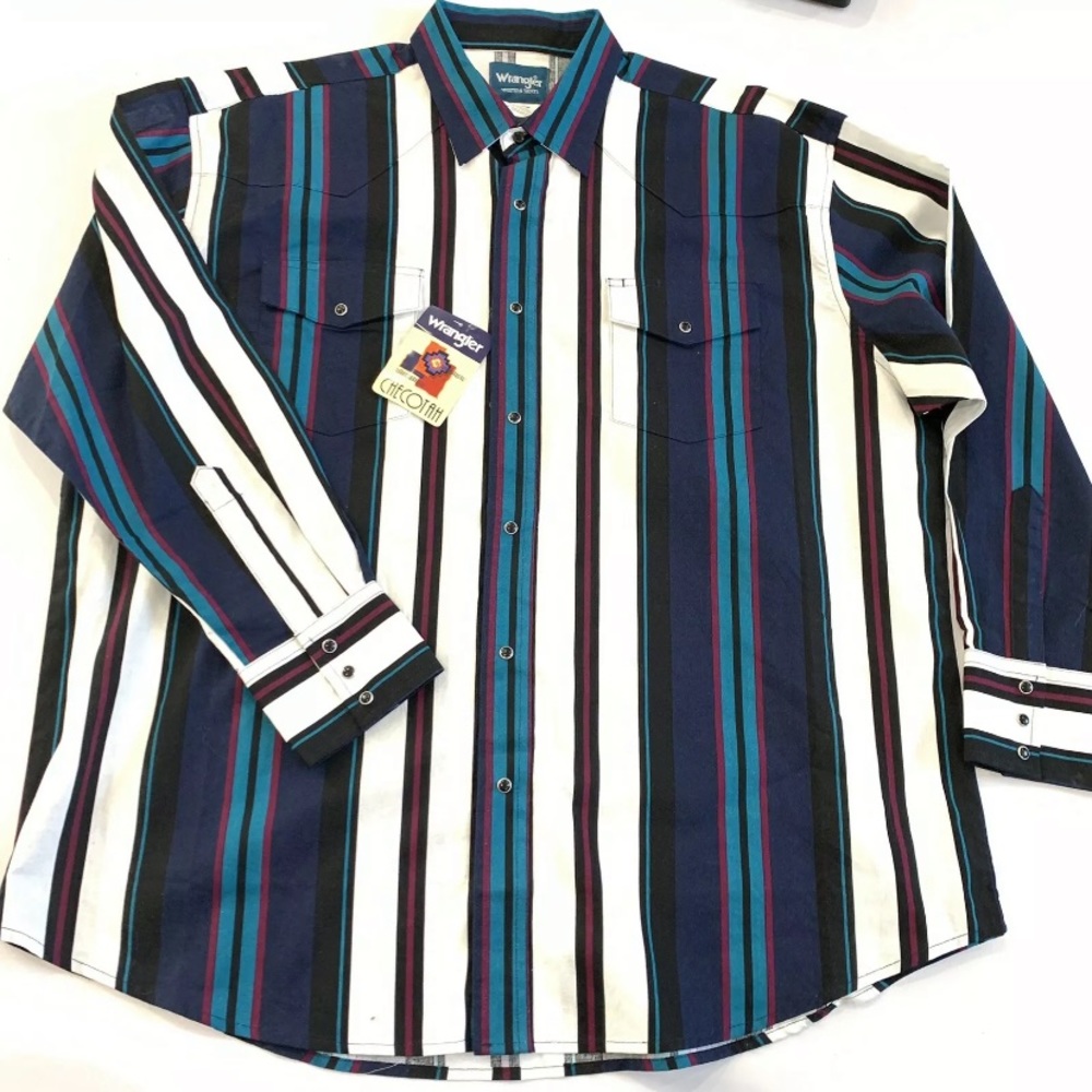 Wrangler Checotah western snap
